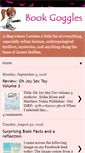 Mobile Screenshot of mybookgoggles.blogspot.com