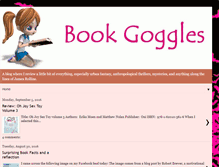 Tablet Screenshot of mybookgoggles.blogspot.com