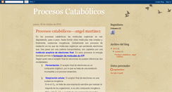 Desktop Screenshot of procesoscatablicos.blogspot.com