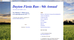 Desktop Screenshot of daytonfiestarun.blogspot.com