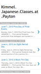 Mobile Screenshot of kimmeljapaneseclasses.blogspot.com