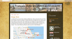 Desktop Screenshot of 2francaisdansleschouxcaliforniens.blogspot.com