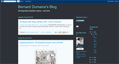 Desktop Screenshot of bernardumaine.blogspot.com