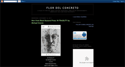 Desktop Screenshot of flordelconcreto.blogspot.com