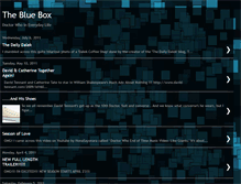 Tablet Screenshot of donnasbluebox.blogspot.com