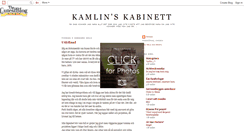 Desktop Screenshot of kamlinskabinett.blogspot.com