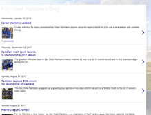 Tablet Screenshot of keywestramblers.blogspot.com