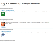 Tablet Screenshot of domesticallychallengedhousewife.blogspot.com