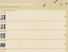 Tablet Screenshot of ivaniscake.blogspot.com