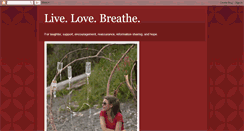 Desktop Screenshot of livelovebreathebykim.blogspot.com