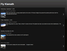 Tablet Screenshot of flyklamath.blogspot.com
