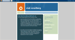 Desktop Screenshot of club-vorarlberg.blogspot.com