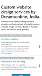 Mobile Screenshot of custom-website-design-services.blogspot.com