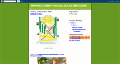 Desktop Screenshot of emprendimientosocialdelasentidades.blogspot.com