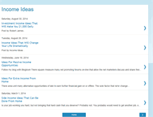 Tablet Screenshot of income-ideas-1.blogspot.com