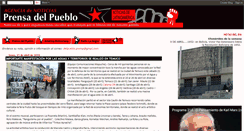 Desktop Screenshot of prensadelpueblo-americabolivariana.blogspot.com