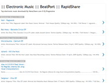 Tablet Screenshot of beatportdownload.blogspot.com