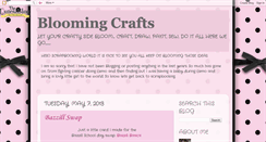 Desktop Screenshot of bloomingcrafts1.blogspot.com