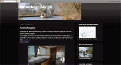 Desktop Screenshot of narrowboatcaxton.blogspot.com