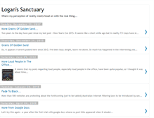 Tablet Screenshot of loganssanctuary.blogspot.com