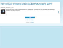 Tablet Screenshot of kuam2009.blogspot.com