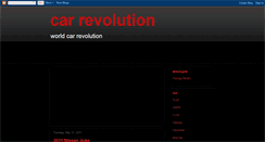 Desktop Screenshot of car-revolution.blogspot.com