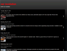 Tablet Screenshot of car-revolution.blogspot.com