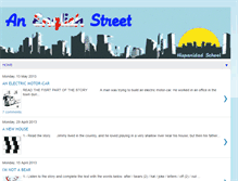 Tablet Screenshot of anenglishstreet.blogspot.com