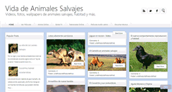 Desktop Screenshot of animales-salvajes3.blogspot.com