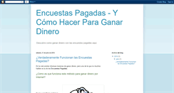 Desktop Screenshot of encuestaspagadasinternet.blogspot.com