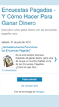 Mobile Screenshot of encuestaspagadasinternet.blogspot.com