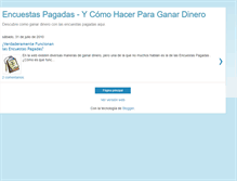 Tablet Screenshot of encuestaspagadasinternet.blogspot.com