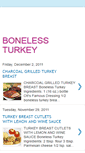 Mobile Screenshot of bonelessturkey.blogspot.com