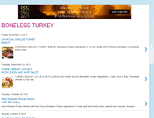 Tablet Screenshot of bonelessturkey.blogspot.com