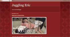 Desktop Screenshot of jugglingeric.blogspot.com