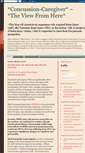 Mobile Screenshot of concussion-caregiver.blogspot.com