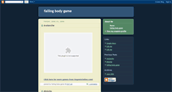 Desktop Screenshot of fallingbodygame.blogspot.com