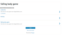 Tablet Screenshot of fallingbodygame.blogspot.com