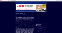 Desktop Screenshot of capitolreportnm.blogspot.com