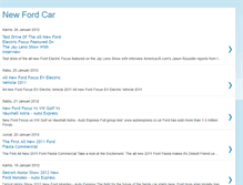 Tablet Screenshot of new-ford-car-guides.blogspot.com