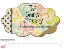 Tablet Screenshot of craftymonkeyboutique.blogspot.com