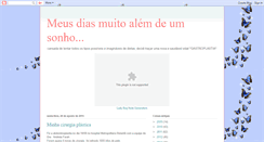 Desktop Screenshot of meusdiasmuitoalemdeumsonho.blogspot.com