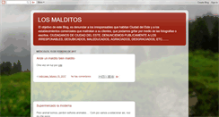 Desktop Screenshot of losmalditoscde.blogspot.com