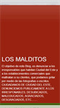Mobile Screenshot of losmalditoscde.blogspot.com