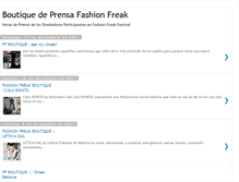 Tablet Screenshot of boutiquedeprensafashionfreak.blogspot.com