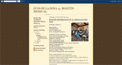 Desktop Screenshot of ecosdelazona13.blogspot.com