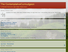 Tablet Screenshot of contemplativecurmudgeon.blogspot.com