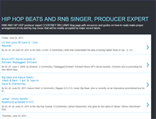 Tablet Screenshot of hiphopbeatsexpert.blogspot.com