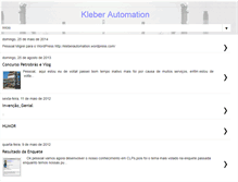Tablet Screenshot of kleberautomation.blogspot.com
