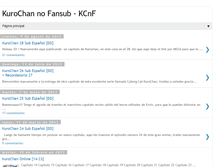 Tablet Screenshot of kurochanfansub.blogspot.com